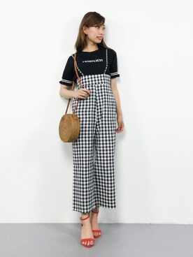 「Primazel（プリマゼル）のアイテム」を使った、KIIさん（レディース・160cm）の夏コーディネート