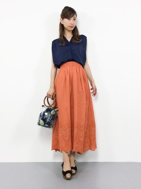 KIIさん（レディース・160cm）の夏コーディネート