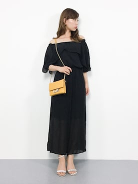 「Heather（ヘザー）のアイテム（つなぎ/オールインワン）」を使った、KIIさん（レディース・160cm）の夏コーディネート
