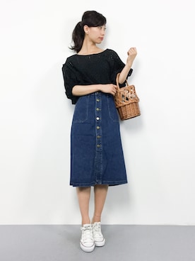 KIIさん（レディース・160cm）の夏コーディネート