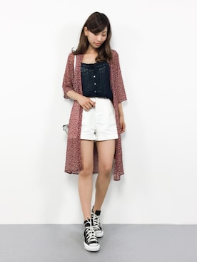 KIIさん（レディース・160cm）の夏コーディネート