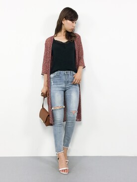 KIIさん(レディース・160cm)の夏コーディネート