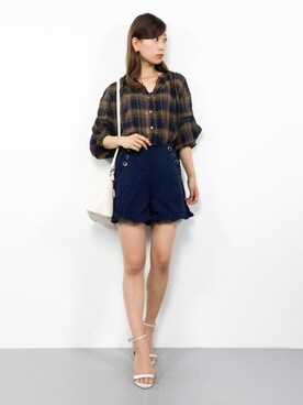 KIIさん(レディース・160cm)の夏コーディネート