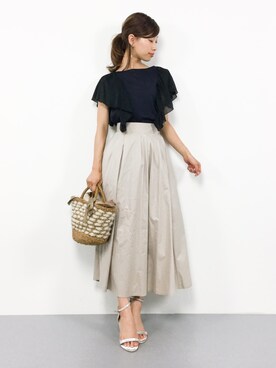 KIIさん(レディース・160cm)の夏コーディネート