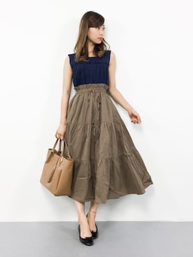 KIIさん（レディース・160cm）の夏コーディネート