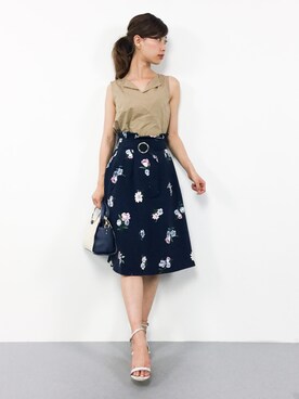 KIIさん（レディース・160cm）の夏コーディネート