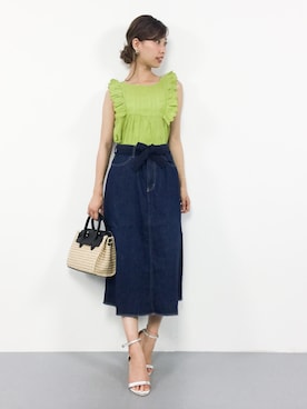 KIIさん（レディース・160cm）の夏コーディネート