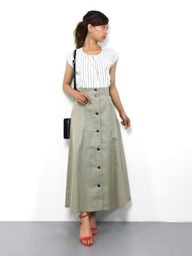 KIIさん（レディース・160cm）の夏コーディネート