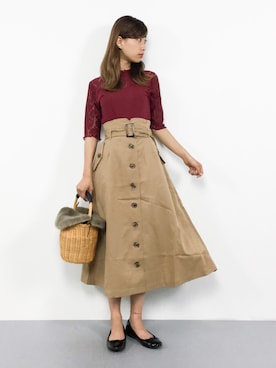 KIIさん（レディース・160cm）の夏コーディネート