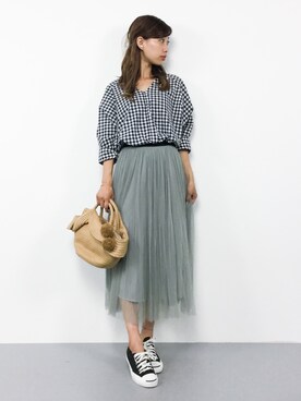 KIIさん（レディース・160cm）の夏コーディネート