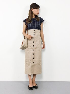 KIIさん(レディース・160cm)の夏コーディネート