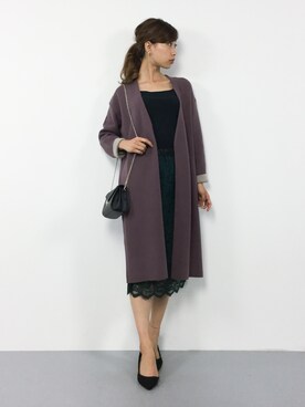 「IMAGE COLLECTION（イマージュコレクション）のアイテム」を使った、KIIさん（レディース・160cm）の秋コーディネート