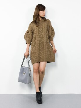 「Chico（チコ）のアイテム（チュニック）」を使った、KIIさん（レディース・160cm）の秋コーディネート