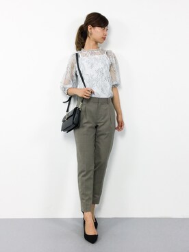 「Donnaruma（ドンナルンマ）のアイテム」を使った、KIIさん（レディース・160cm）の秋コーディネート