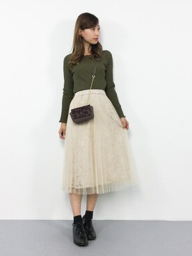 KIIさん（レディース・160cm）の秋コーディネート