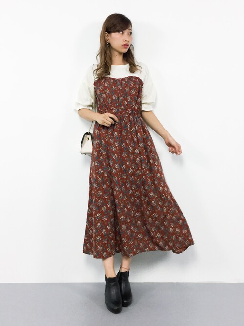 Kii Zozotown Ray Cassinのワンピースを使ったコーディネート Wear