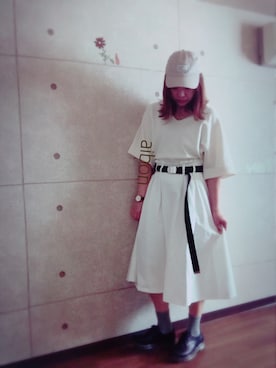 「マーチン風ブーツ」｜AIBONさん（レディース・157cm）の春コーディネート