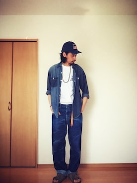 「10年選手」｜Genki Nakamuraさん（メンズ・179cm）の春コーディネート