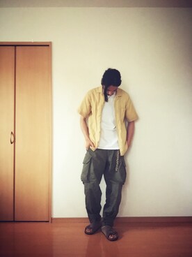 Genki Nakamuraさん（メンズ・179cm）の春コーディネート