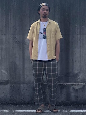 Genki Nakamuraさん(メンズ・179cm)の夏コーディネート