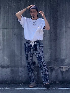 Genki Nakamuraさん(メンズ・179cm)の夏コーディネート