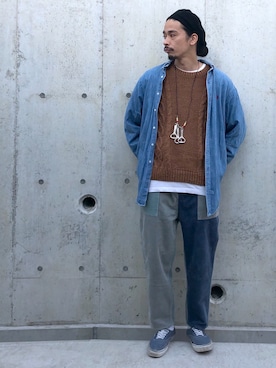 Genki Nakamuraさん(メンズ・179cm)の秋コーディネート