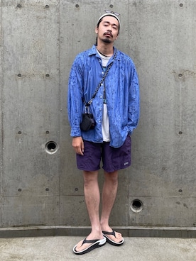 Genki Nakamuraさん（メンズ・179cm）の夏コーディネート