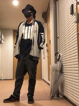 「mercibeaucoup,（メルシーボークー）のアイテム（パンツ）」を使った、おあさん（メンズ・170cm）の春コーディネート