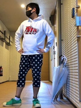 「STINGRAY（スティングレイ）のアイテム」を使った、おあさん（メンズ・170cm）の春コーディネート