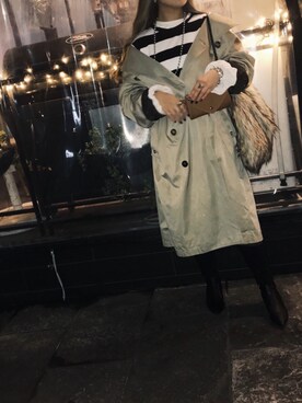 「MARE（マーレ）のアイテム」を使った、mimilyさん（レディース・156cm）の冬コーディネート