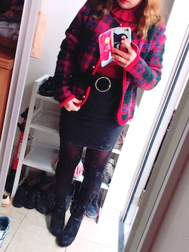 kaetuneさん（レディース・146cm）の冬コーディネート