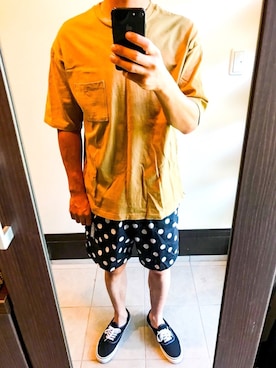 「BEAMS PLUS（ビームスプラス）のアイテム（帽子）」を使った、いんてるさん（メンズ・176cm）の夏コーディネート
