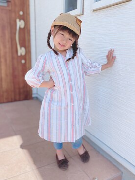 キャップを使った 5歳女の子 の人気ファッションコーディネート Wear