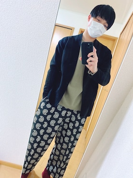 まささん(メンズ・175cm)の春コーディネート