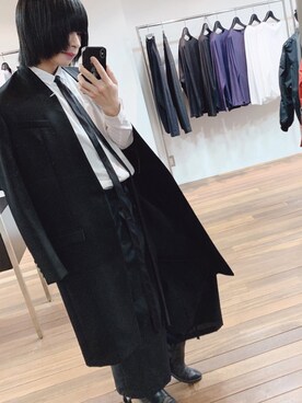「ato（アトウ）のアイテム（ジャケット/アウター）」を使った、KENTAROさん（メンズ・172cm）の春コーディネート