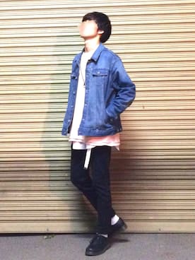 「KOMONO.」｜「アイテム（その他）」を使った、DAISUKE SAKUMAさん（メンズ・173cm）の春コーディネート