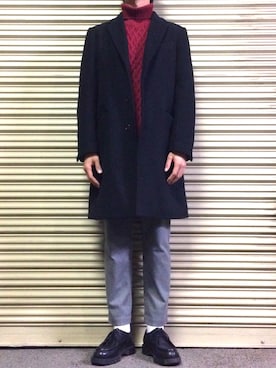 DAISUKE SAKUMAさん（メンズ・172cm）の秋コーディネート