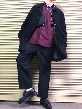 DAISUKE SAKUMAさん（メンズ・172cm）の秋コーディネート