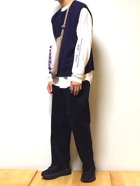 DAISUKE SAKUMAさん（メンズ・173cm）の秋コーディネート