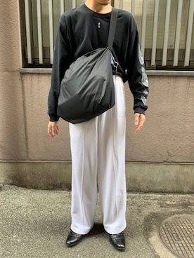 「SASQUATCHfabrix.（サスクワァッチファブリックス）のアイテム」を使った、DAISUKE SAKUMAさん（メンズ・173cm・20代）の春コーディネート