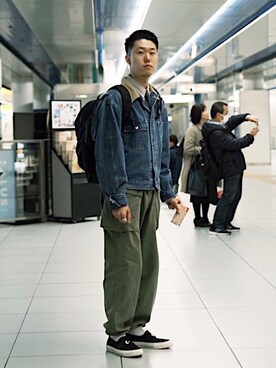 「アイテム（フォーマルスーツ/小物）」を使った、DAISUKE SAKUMAさん（メンズ・173cm・20代）の春コーディネート