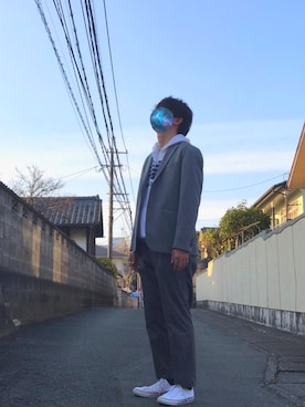 じょんそんさん（メンズ・182cm）の春コーディネート