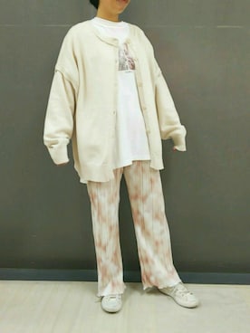 「Sugar spoon（シュガースプーン）のアイテム」を使った、Li-eniさん（レディース・164cm）の冬コーディネート