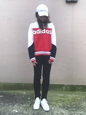 「rag & bone（ラグアンドボーン）のアイテム（パンツ）」を使った、るびさん（レディース・164cm）の春コーディネート