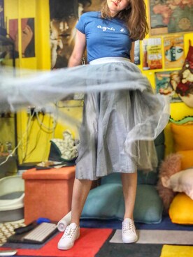 CyoLeeさん（レディース・165cm）の春コーディネート