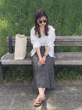 N a n a m iさん（レディース・156cm）の夏コーディネート