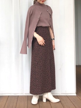 N a n a m iさん(レディース・156cm)の秋コーディネート
