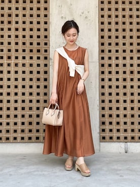 N a n a m iさん（レディース・156cm）の春コーディネート