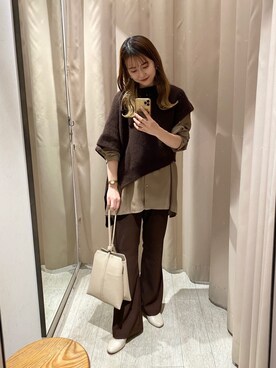 N a n a m iさん(レディース・156cm)の秋コーディネート