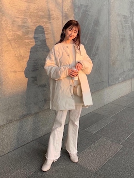 N a n a m iさん（レディース・156cm）の春コーディネート